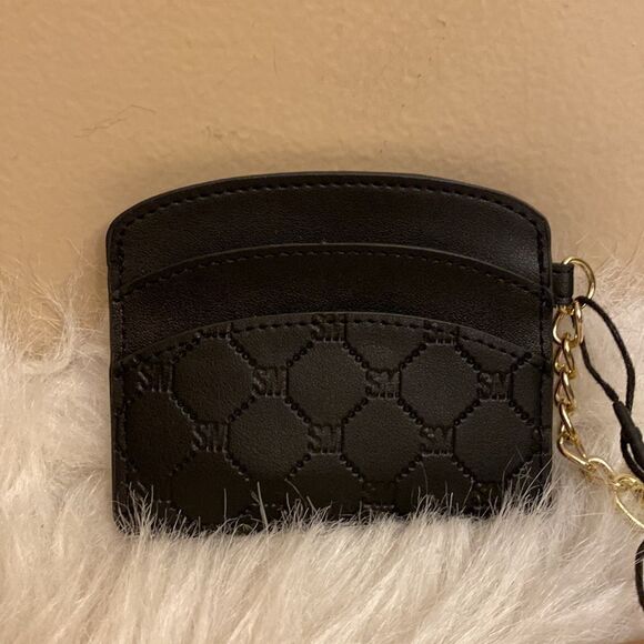 NWT Steve Madden BBasic Black Card Case - Picture 5 of 7